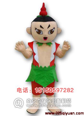 南京葫芦娃玩偶演出服出租，葫芦娃卡通人偶服装租赁