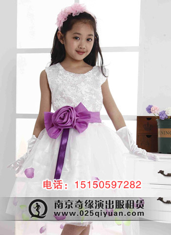 公主蓬蓬裙六一儿童演出服装舞蹈女童连衣纱裙幼儿表演花童礼服